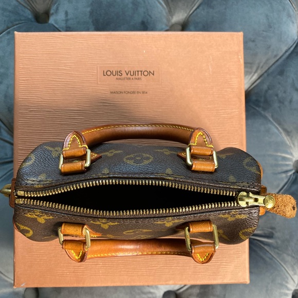 Louis Vuitton Speedy Mini Sac HL made in France 2000 - Picture 12 of 16